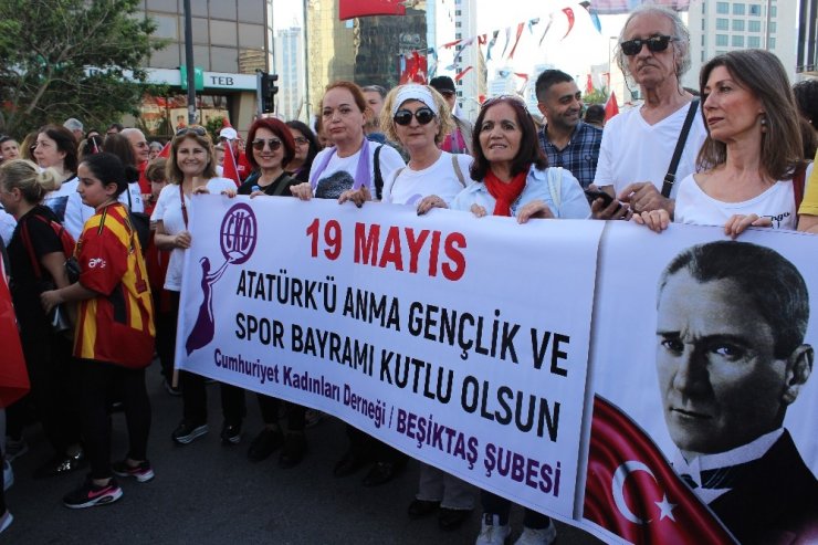 Beşiktaş Belediyesi 19 Mayıs Gençlik Bayramını coşkuyla kutladı