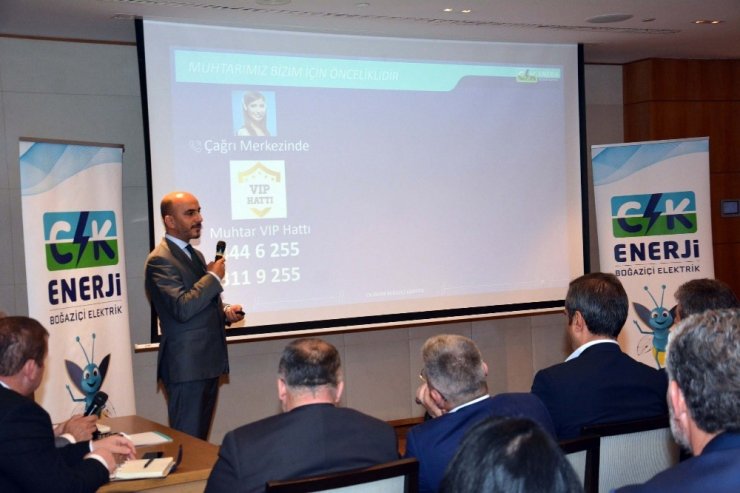 Muhtarlarla ‘enerji’ veren buluşma