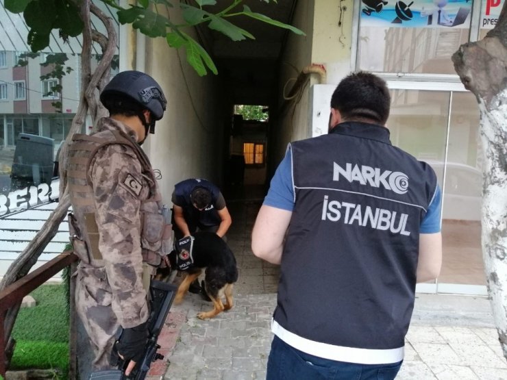 İstanbul’da Helikopter destekli uyuşturucu operasyonu