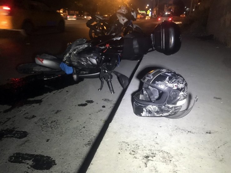 Şişli’de motosiklet kazası: 2 yaralı