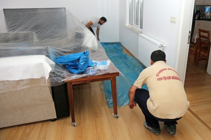 Ataşehir’de engellilerin evleri ücretsiz boyanıyor
