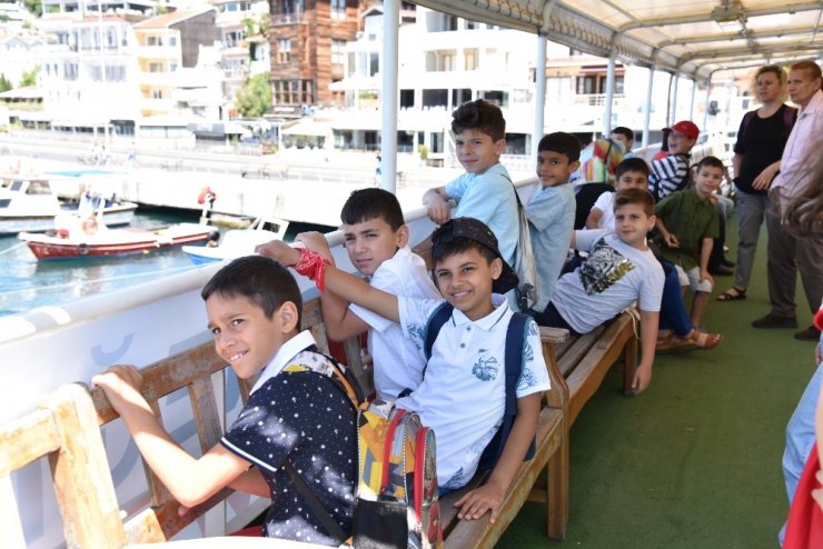 İlk defa deniz gördüler