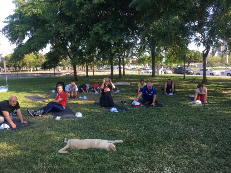 Kartallılar sabah sporunda buluştu