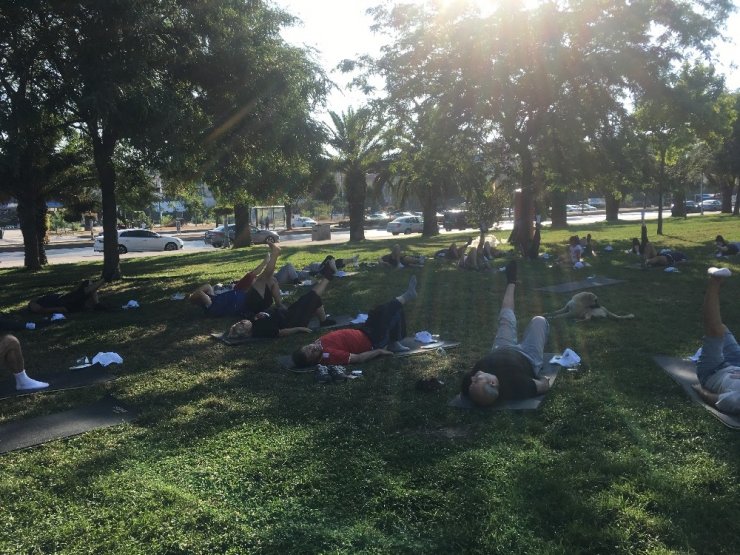 Kartallılar sabah sporunda buluştu