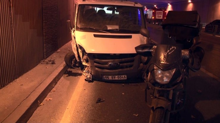 Bakırköy’de zincirleme trafik kazası: 2 yaralı