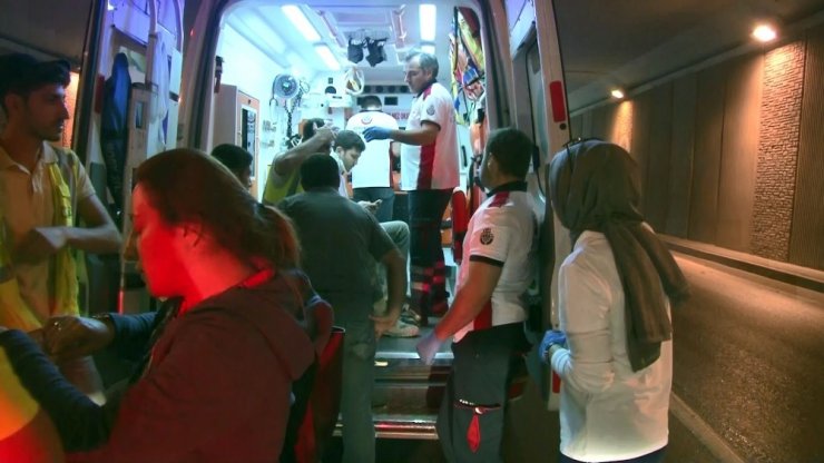 Bakırköy’de zincirleme trafik kazası: 2 yaralı