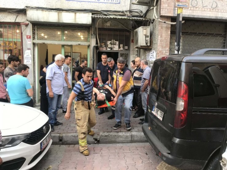 Şişli’de asansör boşluğuna düşen kadın yaralandı