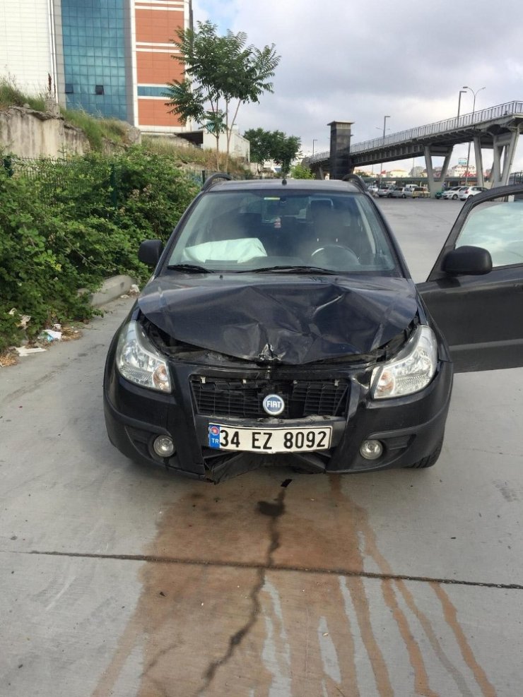 Motosiklet hırsızını mahalleli yakaladı