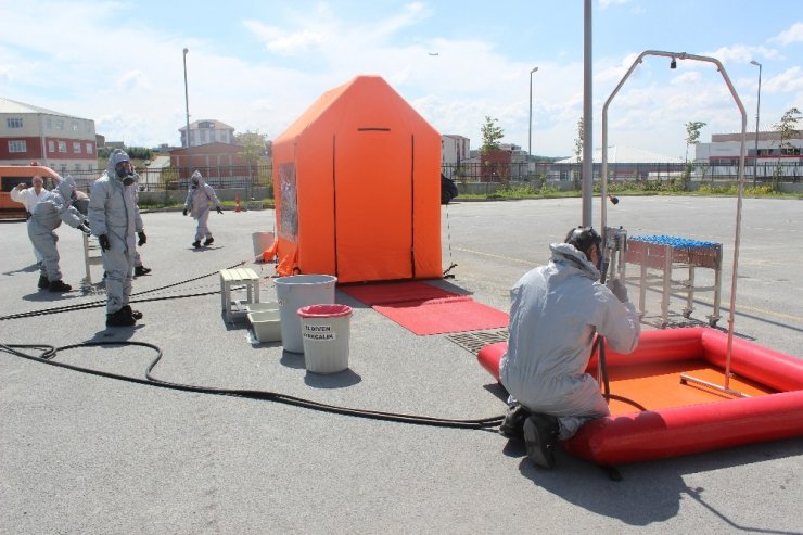 ARNAVUTKÖY’DE NEFES KESEN TATBİKAT