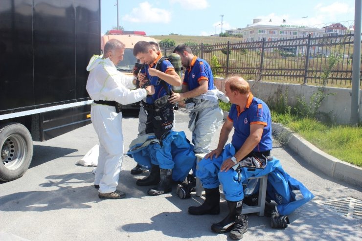 ARNAVUTKÖY’DE NEFES KESEN TATBİKAT