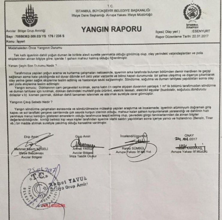 ESENYURT’TA ESNAFI ÖNCE ÖLDÜRDÜLER SONRA YAKTILAR, DEHŞET ANLARI KAMERADA