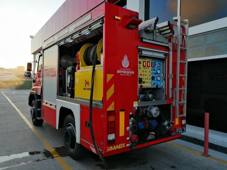 PENDİK’DE BULUNAN MARİNA’DA YANGIN