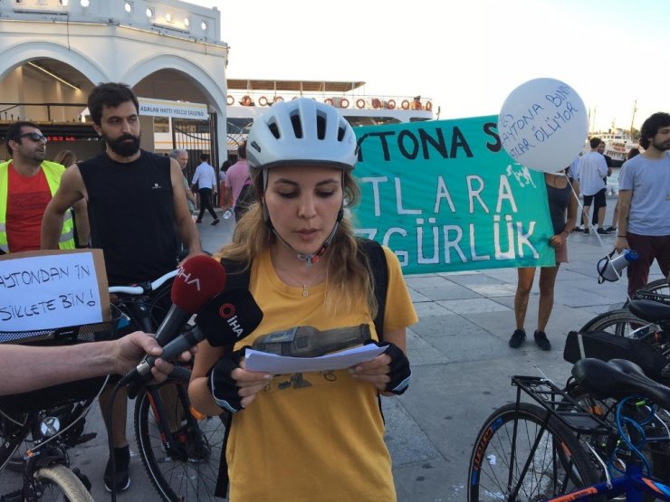 Atlar İçin Bisikletli Eylem