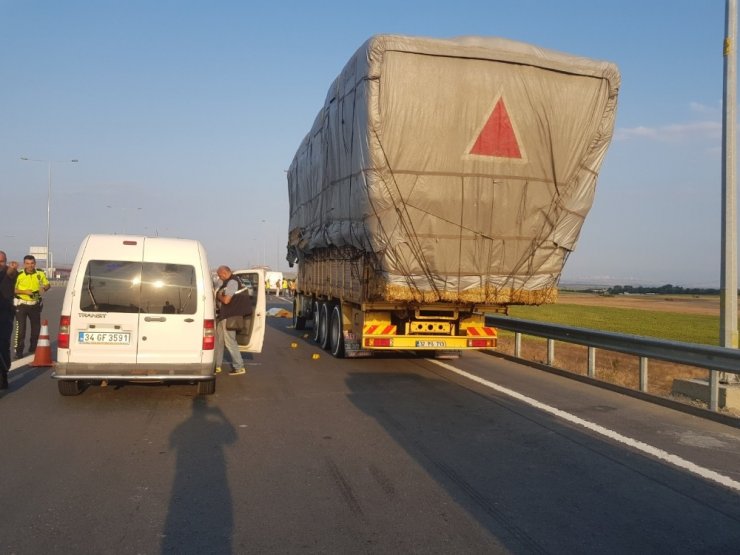 KUZEY MARMARA OTOYOLU’NDA ÖLÜMLÜ KAZA