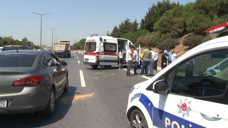 Tem Otoyolunda  Üzücü Kaza