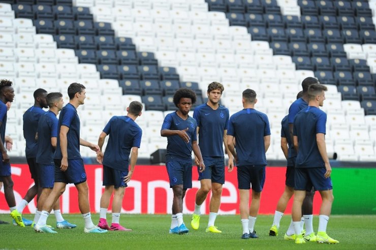 CHELSEA SON ANTRENMANINI BEŞİKTAŞ PARK’TA YAPTI