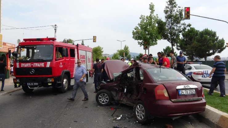 SANCAKTEPE’DE AŞIRI HIZ FACİAYA YOL AÇTI