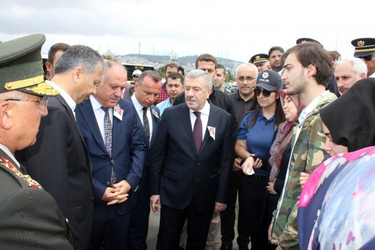 Şehit polise son görev