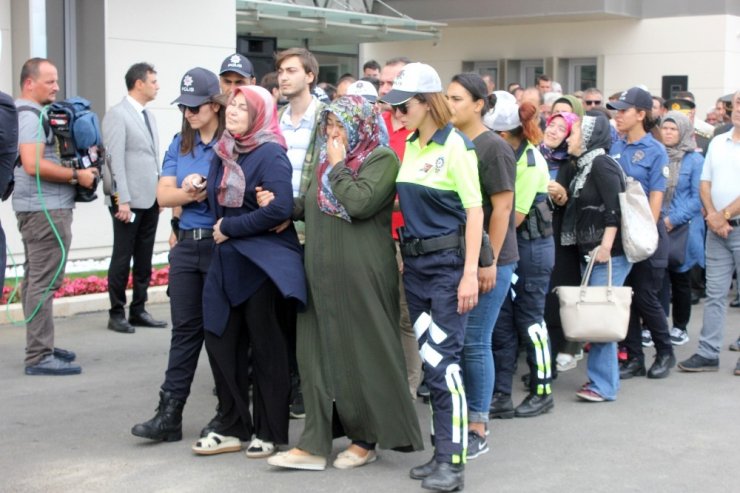 Şehit polise son görev