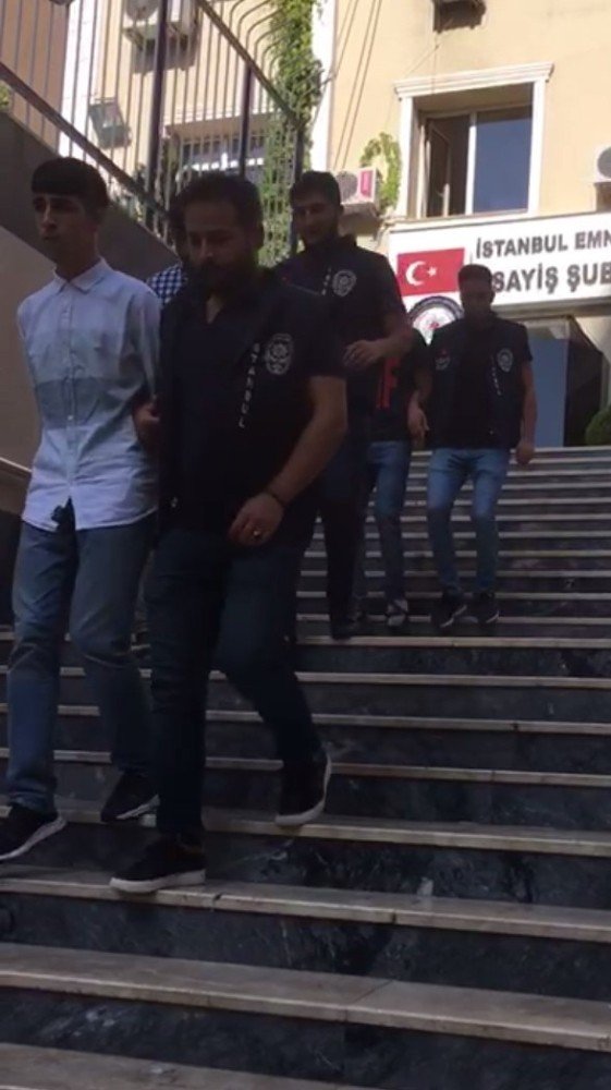 Esenler ve Eyüpsultan’da evlere dadanan hırsızlar önce kameraya sonra polise yakalandı