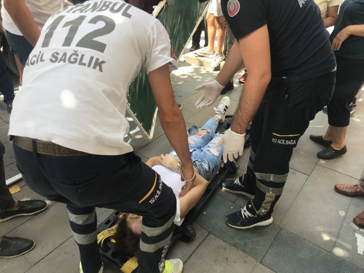 İstanbul’da şoke eden olay kamerada