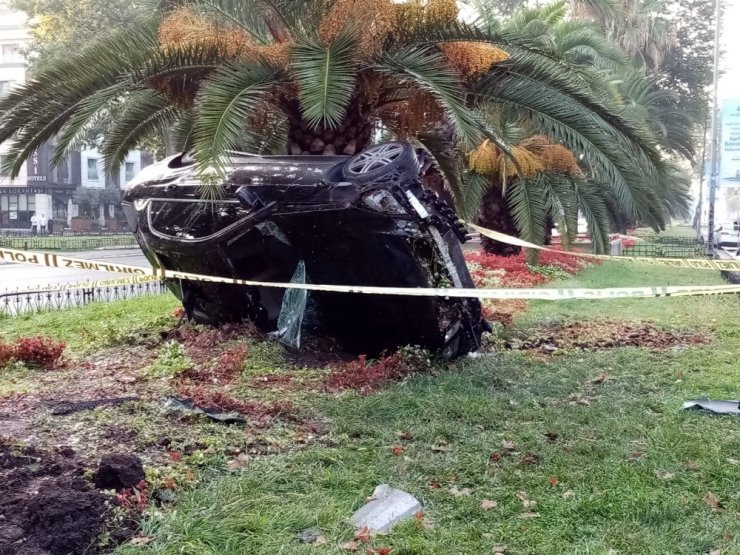 Vatan Caddesinde trafik kazası: 1 yaralı