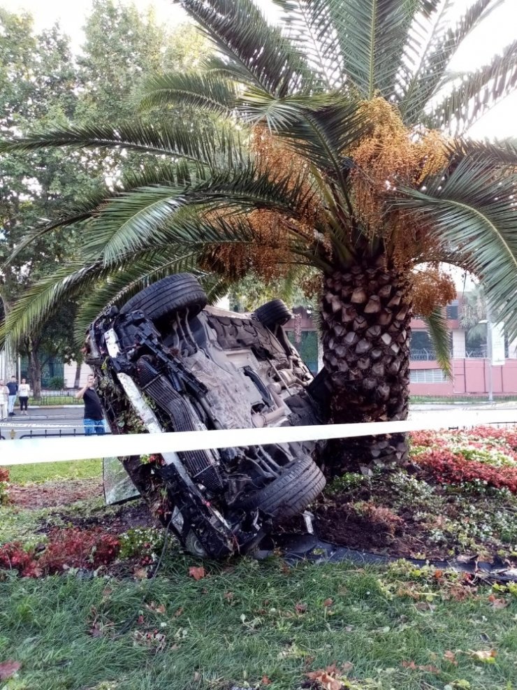 Vatan Caddesinde trafik kazası: 1 yaralı