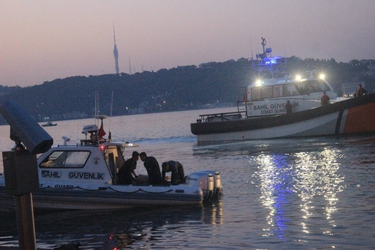 Beşiktaş’ta denize girdikten sonra boğulan şahsın cesedi çıkarıldı