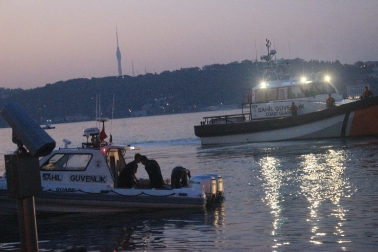 Beşiktaş’ta denize girdikten sonra boğulan şahsın cesedi çıkarıldı