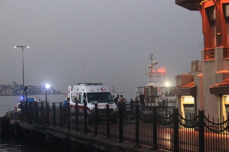 Beşiktaş’ta denize girdikten sonra boğulan şahsın cesedi çıkarıldı