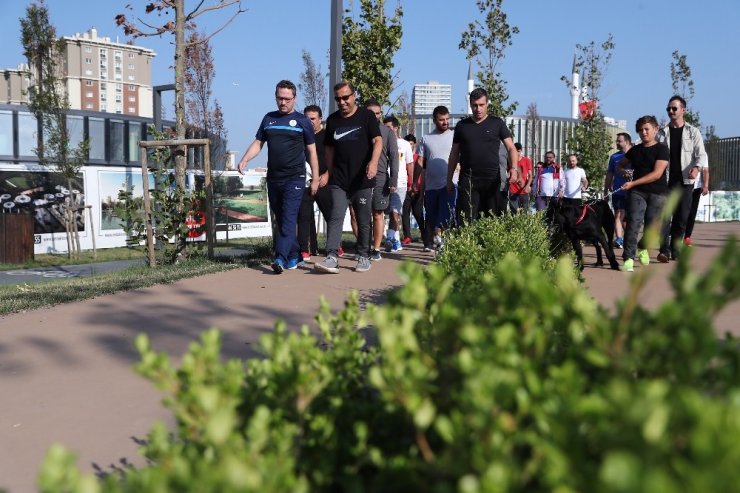 Başakşehirliler Başkan Kartoğlu ile sağlık için yürüdü