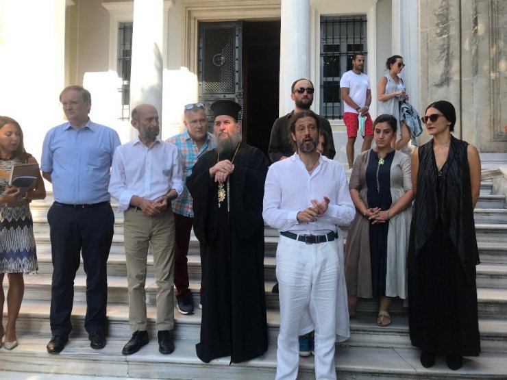 ‘Derin Akıntı’ sergisi Heybeliada Ruhban Okulu’nda açıldı