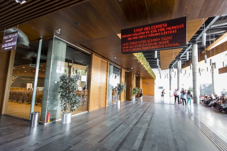 Eyüpsultan’da nikaha büyük ilgi