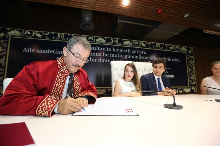 Eyüpsultan’da nikaha büyük ilgi