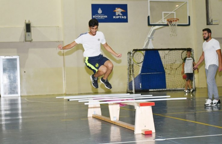 Küçükçekmece’de ücretsiz spor yetenek sınavlarına hazırlık kursu