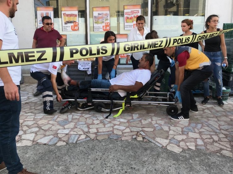 Sokak ortasında silahlı kavga: 1 yaralı