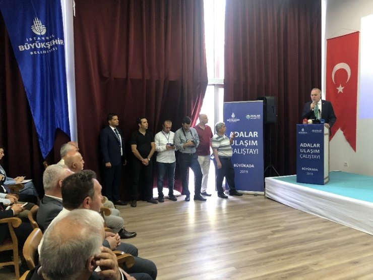 Adalar’da ulaşım çalıştayında gerginlik