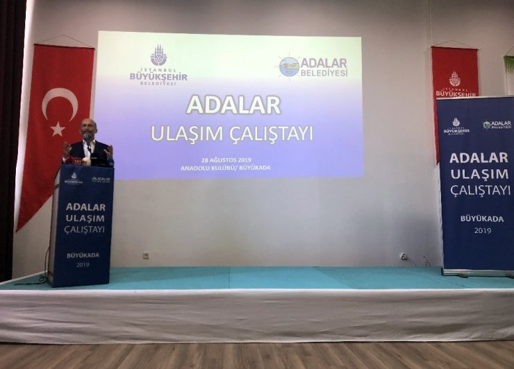 Adalar’da ulaşım çalıştayında gerginlik