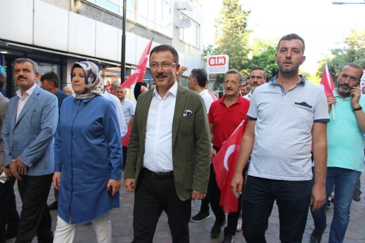 30 Ağustos coşkusu Eyüpsultan’ı sardı