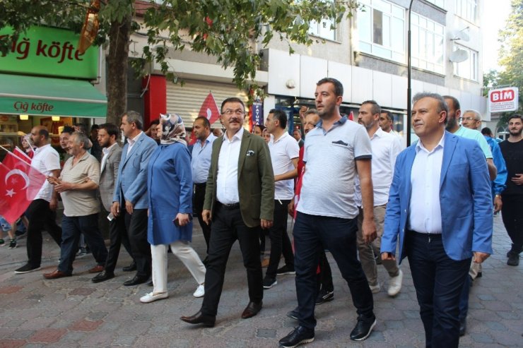 30 Ağustos coşkusu Eyüpsultan’ı sardı