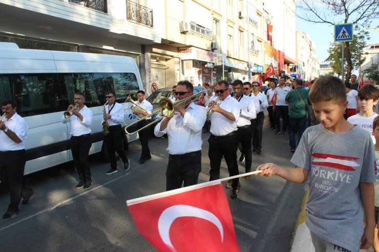 30 Ağustos coşkusu Eyüpsultan’ı sardı