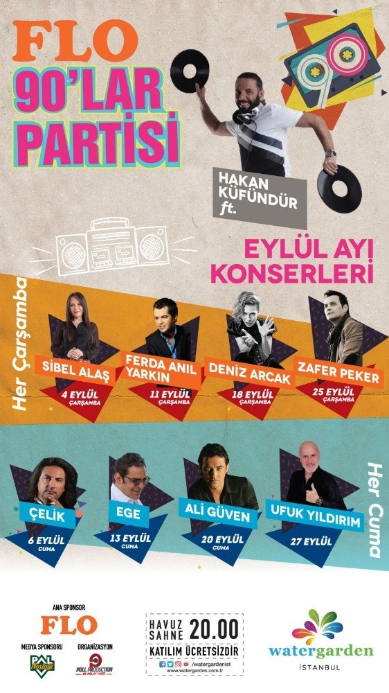 Ataşehir’de açık hava konserleri başlıyor