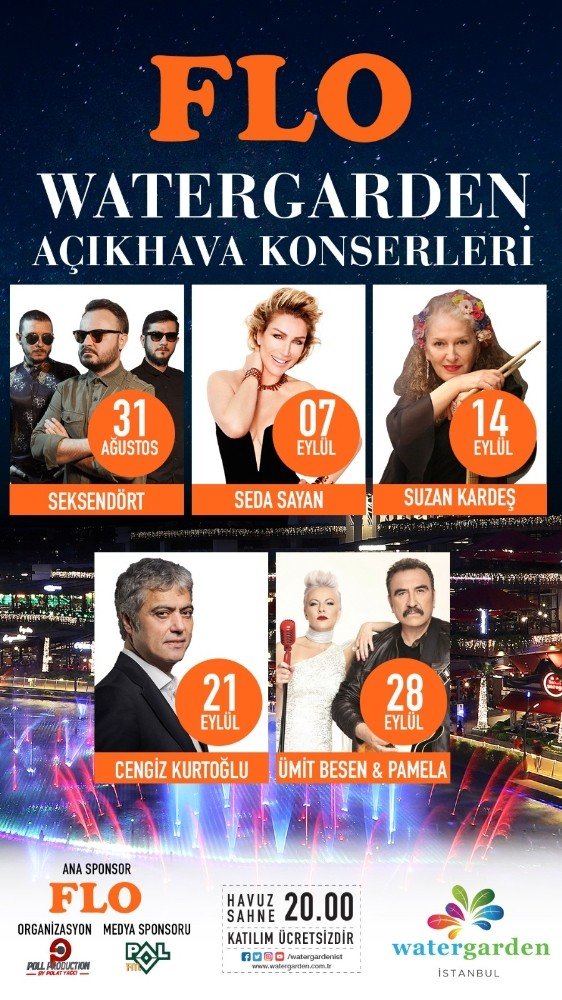 Ataşehir’de açık hava konserleri başlıyor