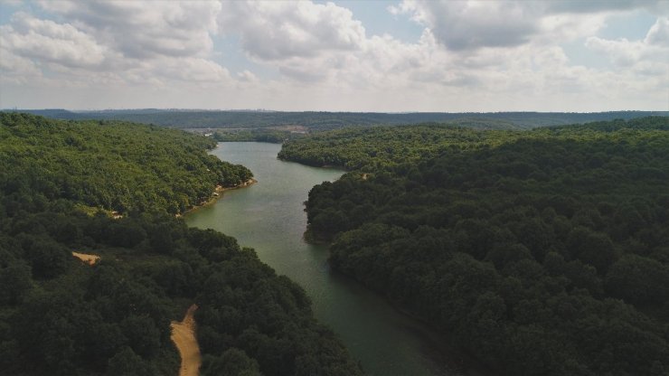 Göktürk Gölet’i manzarası ile kendine hayran bırakıyor