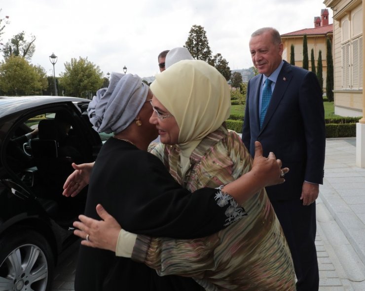 Cumhurbaşkanı Erdoğan Mali Cumhurbaşkanı Keita ile görüştü