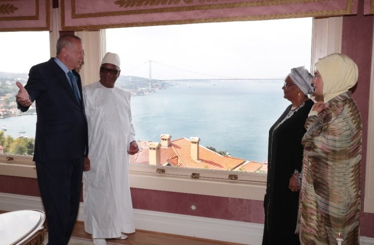 Cumhurbaşkanı Erdoğan Mali Cumhurbaşkanı Keita ile görüştü