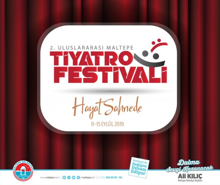 Maltepe tiyatro festivali başlıyor