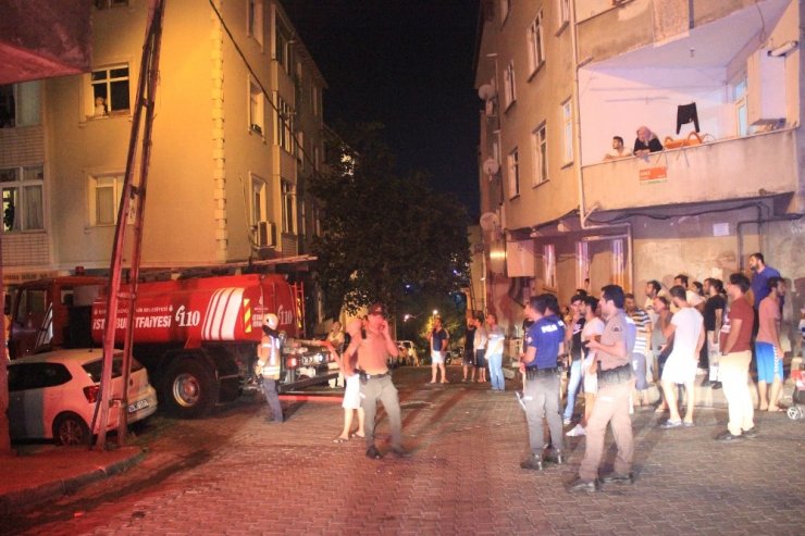 Kağıthane’de bir diş laboratuvarında korkutan yangın