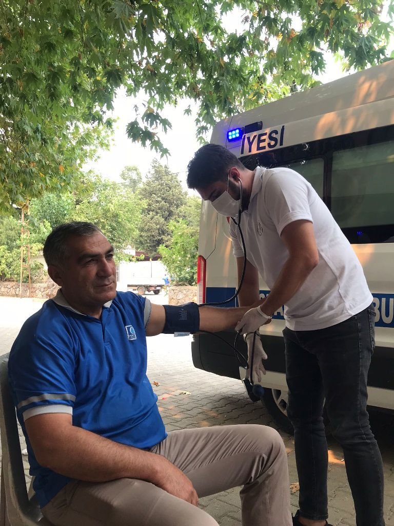 KARTAL BELEDİYESİ'NDEN YANGINLA MÜCADELEYE DESTEK