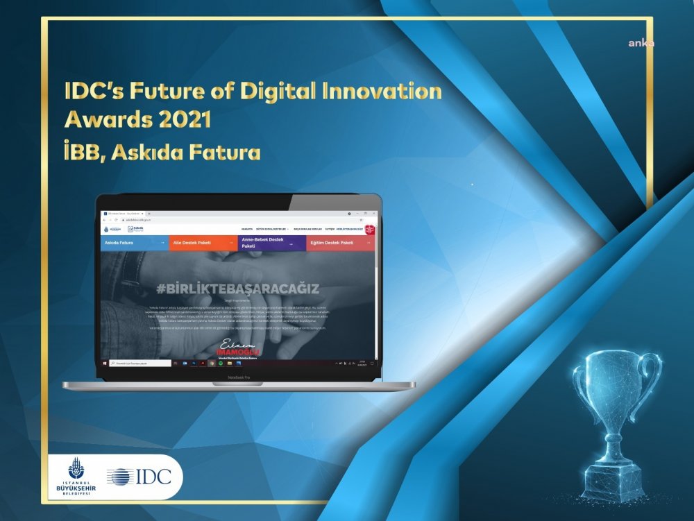 İBB'NİN ASKIDA FATURA DAYANIŞMASI 6. ÖDÜLÜNÜ DE ALDI